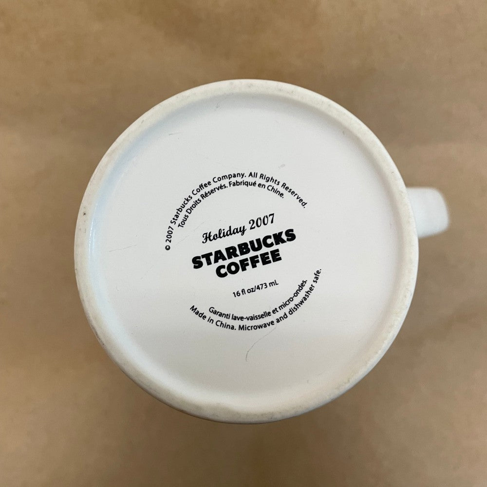 Starbucks Pairs Figure Skating Christmas Tall Mug-2007